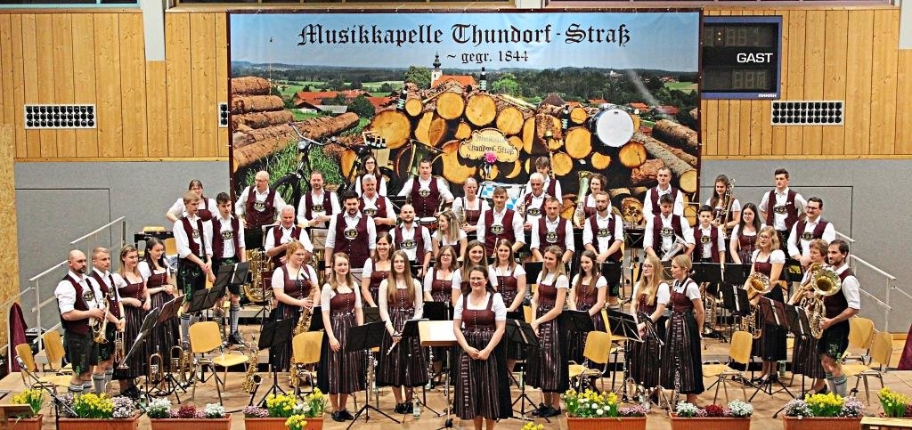 Musikkapelle Thundorf/Straß beim Katharinenkonzert 2023
