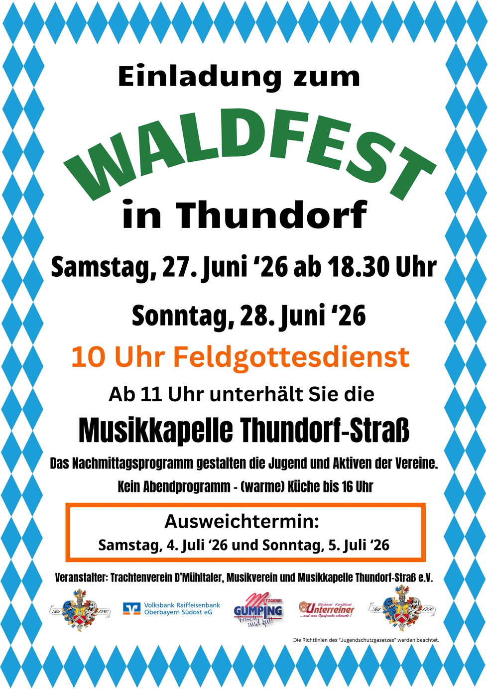Waldfest 2026 2